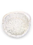 Корзина плетёная для хранения Vara, с ручкой, белая, набор 3 шт.  (артикул 10985192)  большой выбор товаров оптом и в розницу по низким ценам с доставкой