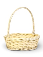 Корзина плетёная для хранения Canna, с ручкой, бежевая, набор 3 шт.  (артикул 10985193)  большой выбор товаров оптом и в розницу по низким ценам с доставкой