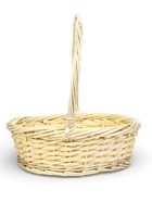 Корзина плетёная для хранения Canna, с ручкой, бежевая, набор 3 шт.  (артикул 10985193)  большой выбор товаров оптом и в розницу по низким ценам с доставкой