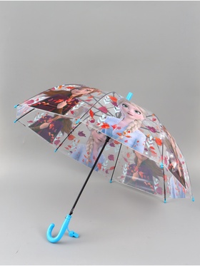 Зонт детский прозрачный купол «Холодное сердце», d=76 см
