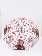 Зонт детский прозрачный купол «Холодное сердце», d=76 см - Фото 3