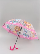 Зонт детский прозрачный купол «Щенячий патруль», d=76 см - Фото 1