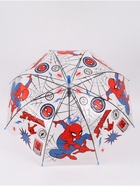 Зонт детский прозрачный купол «Человек-паук», d=76 см - Фото 3