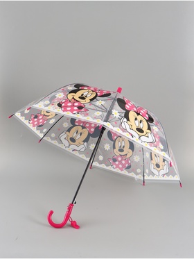 Зонт детский прозрачный купол «Минни Маус», d=76 см