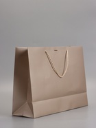 Пакет подарочный ламинированный, бронзовый, с бантом, 43×32×14 см  (артикул 10935075)  большой выбор товаров оптом и в розницу по низким ценам с доставкой