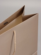 Пакет подарочный ламинированный, бронзовый, с бантом, 43×32×14 см  (артикул 10935075)  большой выбор товаров оптом и в розницу по низким ценам с доставкой