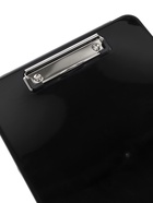 Планшет с прижимом формат А4 пластик черный, с коробкой для хранения бумаг - Фото 3