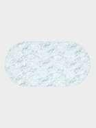 Коврик для ванной на присосках Доляна «Мрамор», 65×32 см, белый - Фото 1