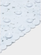 Коврик для ванной на присосках Доляна «Мрамор», 65×32 см, белый - Фото 3