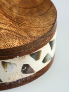 УЦЕНКА Миска деревянная 11 см, с крышкой - Фото 5