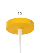 УЦЕНКА Светильник BayerLux 1244/1YL E27 40Вт желтый 22х22х8,5-108 см 10990916