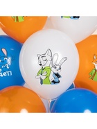 Воздушные шары латексные 12" «Мистер Лис и Зайка полицейский», набор 25 шт. МИКС  (артикул 10986525)  большой выбор товаров оптом и в розницу по низким ценам с доставкой