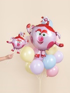 Воздушный шар фольгированный 17" «Нюша. Смешарики», набор 5 шт.  (артикул 10986533)  большой выбор товаров оптом и в розницу по низким ценам с доставкой