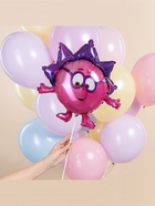 Воздушный шар фольгированный 17" «Ёжик. Смешарики», набор 5 шт.  (артикул 10986534)  большой выбор товаров оптом и в розницу по низким ценам с доставкой