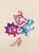 Воздушный шар фольгированный 17" «Ёжик. Смешарики», набор 5 шт.  (артикул 10986534)  большой выбор товаров оптом и в розницу по низким ценам с доставкой