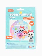 Воздушный шар фольгированный 18" «С Днём Рождения! Малышарики»  (артикул 10986535)  большой выбор товаров оптом и в розницу по низким ценам с доставкой