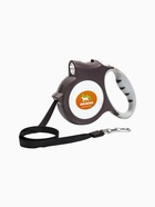 УЦЕНКА Рулетка "Пижон" с фонариком, прорезиненная ручка, 5 м, серая 10990965