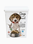 УЦЕНКА Контейнер для корма животных «Собаки», 19.6×16.7×23 5 л - Фото 3