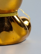 УЦЕНКА Копилка керамика "Мишутка с бантиком" золото 9х8х9,8 см 10990981