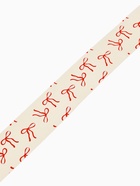 Лента атласная «Бантики», розовая, 4 см × 5 м  (артикул 10894358)  большой выбор товаров оптом и в розницу по низким ценам с доставкой