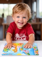 Картонная интерактивная книга "Самые-самые!", 10 стр.  (артикул 10902663)  большой выбор товаров оптом и в розницу по низким ценам с доставкой