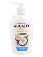 Крем-мыло жидкое Aquatel «Кокосовое молочко», 280 г - Фото 1