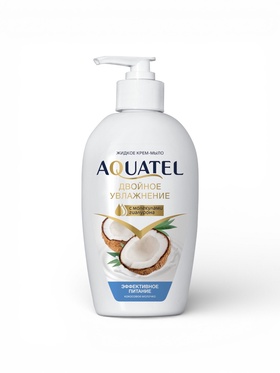 Крем-мыло жидкое Aquatel «Кокосовое молочко», 280 г