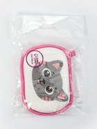 Мочалка детская для купания Доляна «Кошечка», 12×8 см, розовая  (артикул 10943811)  большой выбор товаров оптом и в розницу по низким ценам с доставкой