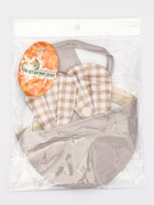 Панама для собак и кошек, размер M, ОГ - 34 см, высота 11 см, бежевая - Фото 8