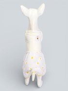 Сарафан для животных «Ромашка», размер L, ДС 35, ОГ 45 см, белый - Фото 5