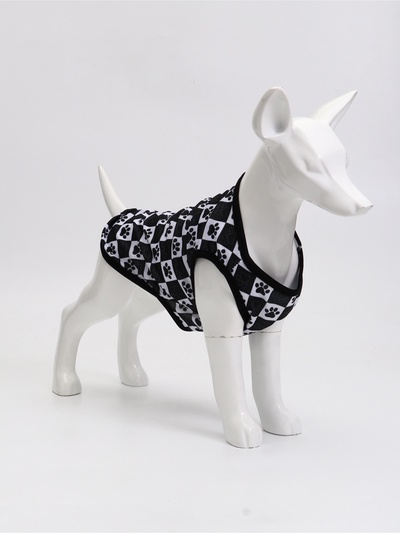 Майка для животных, размер M, шахматы