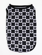 Майка для животных «Шахматы», размер L, чёрная  (артикул 10952052)  большой выбор товаров оптом и в розницу по низким ценам с доставкой