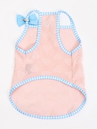 Майка для животных «Облачко», размер M, ДС 30 см, ОГ 40 см, ОШ 28 см, розовая - Фото 7