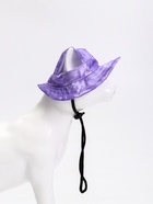 Панама для собак и кошек, размер S, ОГ - 23 см, вес 2-7 кг, фиолетовая 10958184