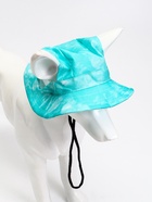 Панама для собак и кошек, размер M, ОГ - 35 см, вес 7-15 кг, бирюзовая  (артикул 10958185)  большой выбор товаров оптом и в розницу по низким ценам с доставкой