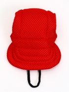 Кепка для животных, размер S, ОГ - 31 см, высота 8.5 см, красная - Фото 6