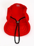 Кепка для животных, размер S, ОГ - 31 см, высота 8.5 см, красная 10958187