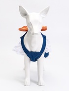 Платье для животных «Стиль», размер L, ДС 35, ОГ 45 см, под джинсу, синий - Фото 4