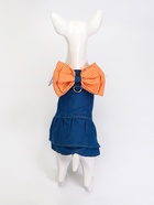 Платье для животных «Стиль», под джинсу, M, ДС 30, ОГ 40 см - Фото 5