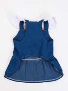 Платье для животных «Стиль», под джинсу, размер S, ДС 25, ОГ 35 см - Фото 6