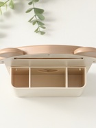 Фоторамка для фото 10×15 см с карандашницей «Домик с ушками мишки», пластик, бело-бежевый, 4.8×16.7×20 см - Фото 5