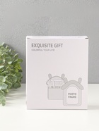 Фоторамка для фото 10×15 см с карандашницей «Домик с ушками мишки», пластик, бело-бежевый, 4.8×16.7×20 см - Фото 7