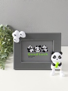 Фоторамка для фото 13×18 см «Пандочка с бамбуком», пластик, серый, горизонталь, 3.5×24.5×19 см - Фото 2