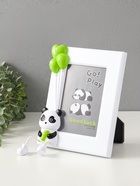 Фоторамка для фото 13×18 см «Пандочка с бамбуком», пластик, белый, вертикаль, 3.5×19×24.5 см - Фото 3