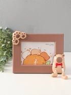 Фоторамка для фото 13×18 см «Капибара», пластик, шоколад, горизонталь, 3.2×24.5×19.5 см - Фото 2