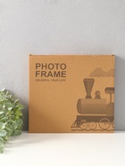 Фоторамка для фото 13×18 см «Зайка в поезде», пластик, розовый, 3×27.5×24.8 см - Фото 5