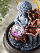 Фонтан настольный с подсветкой «Будда с лотосами - благополучие», 16×16×22 см  (артикул 10964532)  большой выбор товаров оптом и в розницу по низким ценам с доставкой