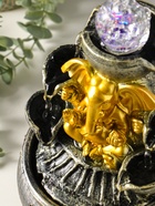 Фонтан настольный с подсветкой «Ганеша у фонтана», 16×16×23 см  (артикул 10964534)  большой выбор товаров оптом и в розницу по низким ценам с доставкой