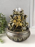 Фонтан настольный с подсветкой «Богиня Дурга», 16×16×22 см  (артикул 10964536)  большой выбор товаров оптом и в розницу по низким ценам с доставкой