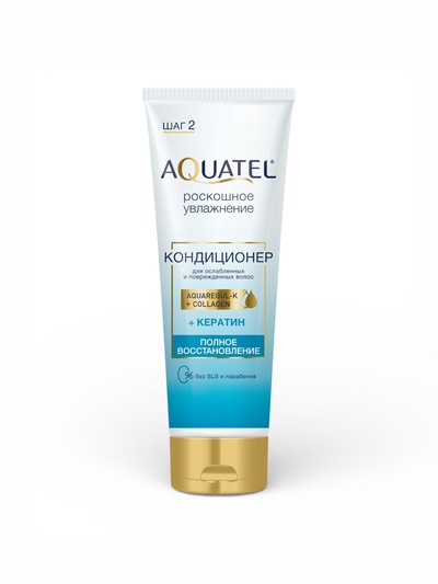 Кондиционер для волос AQUATEL Полное восстановление, 250 мл